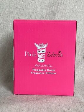 NWT Pink Zebra Pluggable Home Fragrance Diffuser